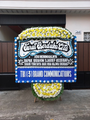 Papan Bunga Duka di Tambakaji